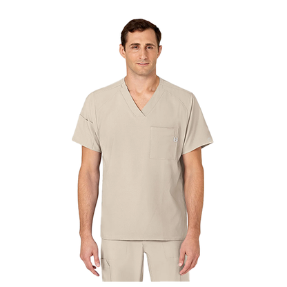 Men's V-Neck Top - Performance - 4-way Stretch