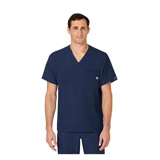 Men's V-Neck Top - Performance - 4-way Stretch