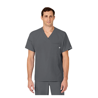 Men's V-Neck Top - Performance - 4-way Stretch