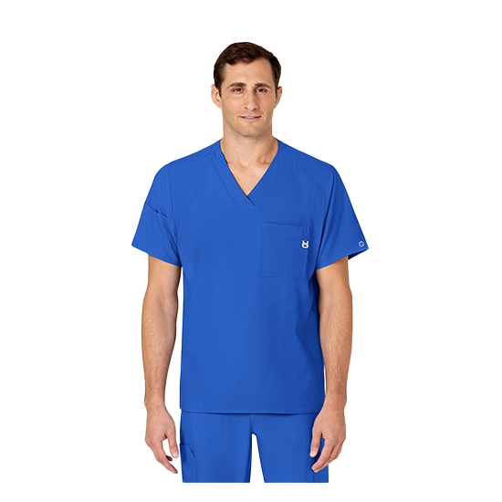 Men's V-Neck Top - Performance - 4-way Stretch