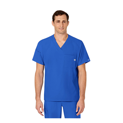 Men's V-Neck Top - Performance - 4-way Stretch