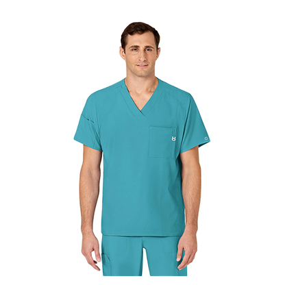 Men's V-Neck Top - Performance - 4-way Stretch