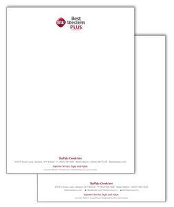 Best Western Plus Letterhead