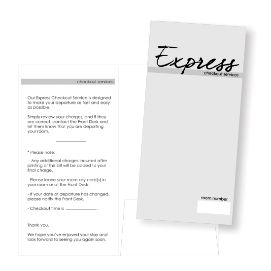 Express Checkout Folders Generic