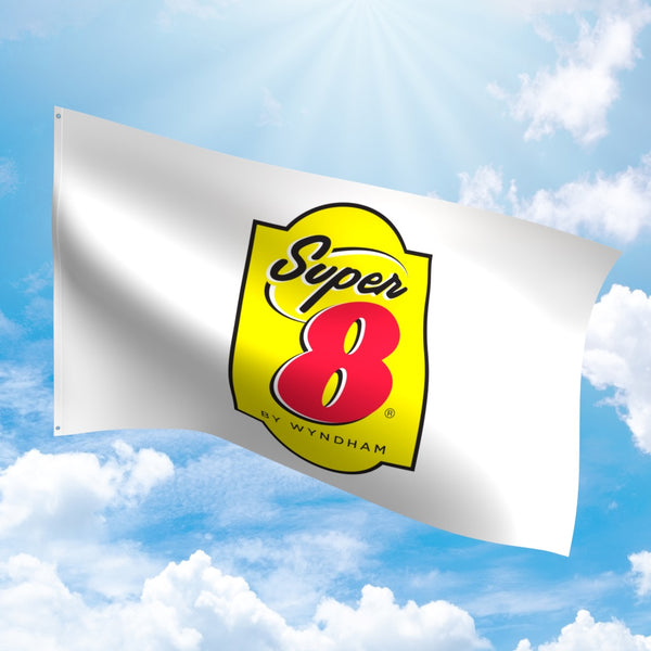 Super 8 Super 8 Nylon Flag 4x6