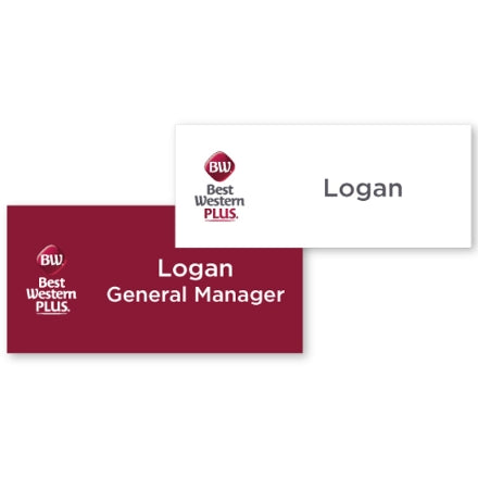 Best Western Plus Personalized Name Badge