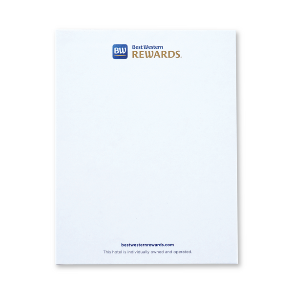 Note Pads Best Western