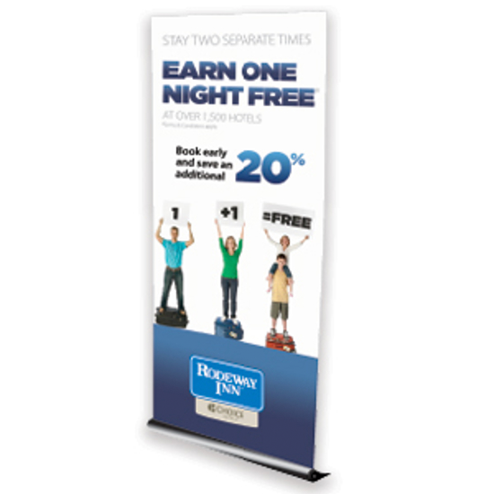 Rodeway Inn Retractable Banner