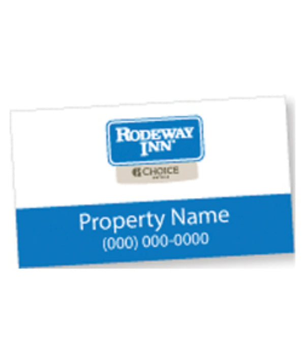 Rodeway Inn Business Card Magnets