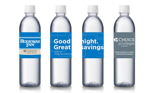 Rodeway Inn Water Bottle Gloss Label