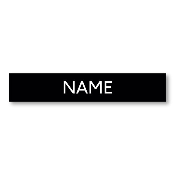 Super 8 Manager on Duty Nameplate