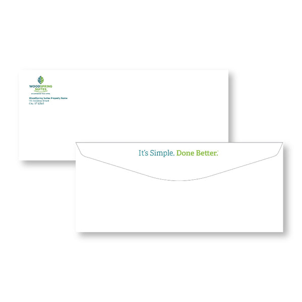 WoodSpring Suites Woodspring Suites #10 Envelope