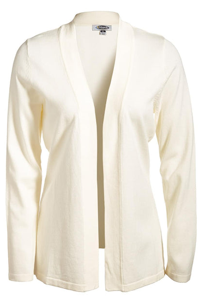 Tri Blend Ladies Open Cardigan
