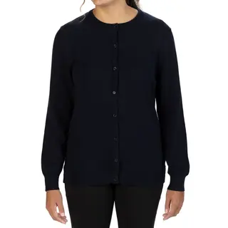 Ladies' Jewel Neck Cardigan