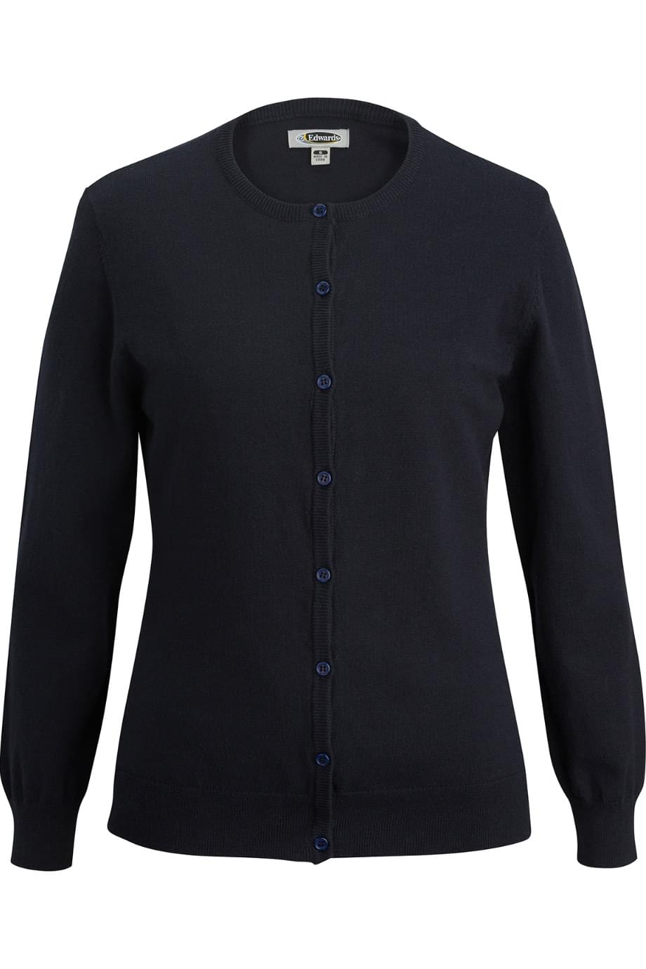 Ladies' Jewel Neck Cardigan