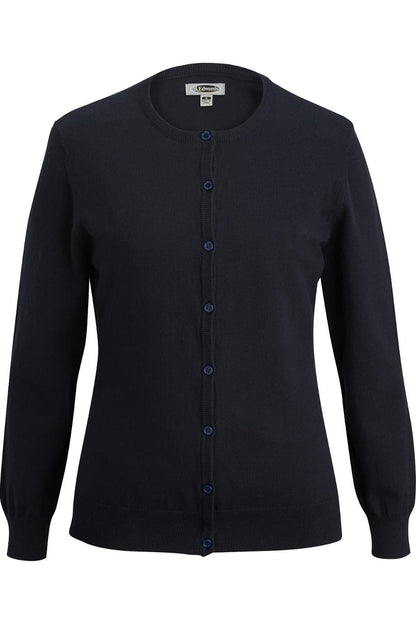 Ladies' Jewel Neck Cardigan