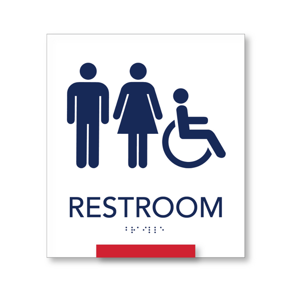 Hotel Restroom Signs