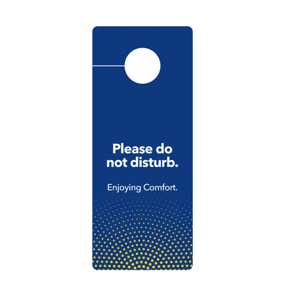 Comfort Inn Comfort Do Not Disturb Hanger