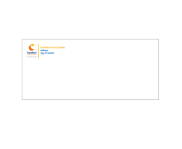 Comfort Inn #10 Envelope (Comfort Inn & Suites)