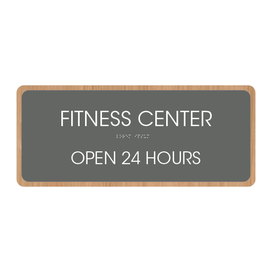 Comfort Inn Fitness Center Hours Sign