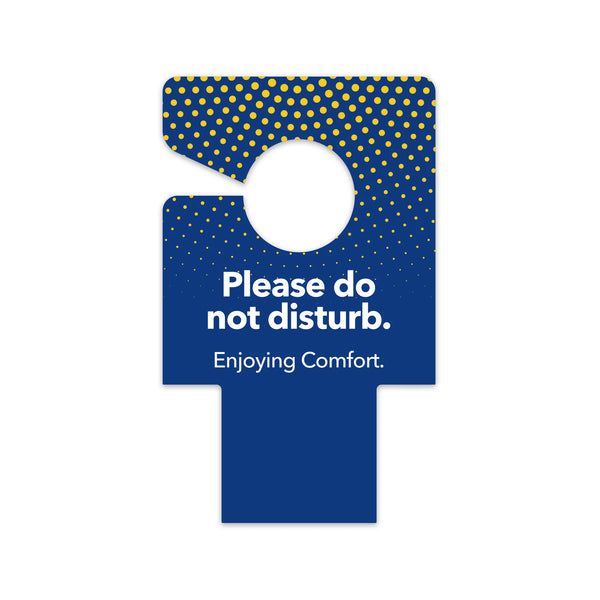 Comfort Inn Comfort Do Not Disturb Lock Insert