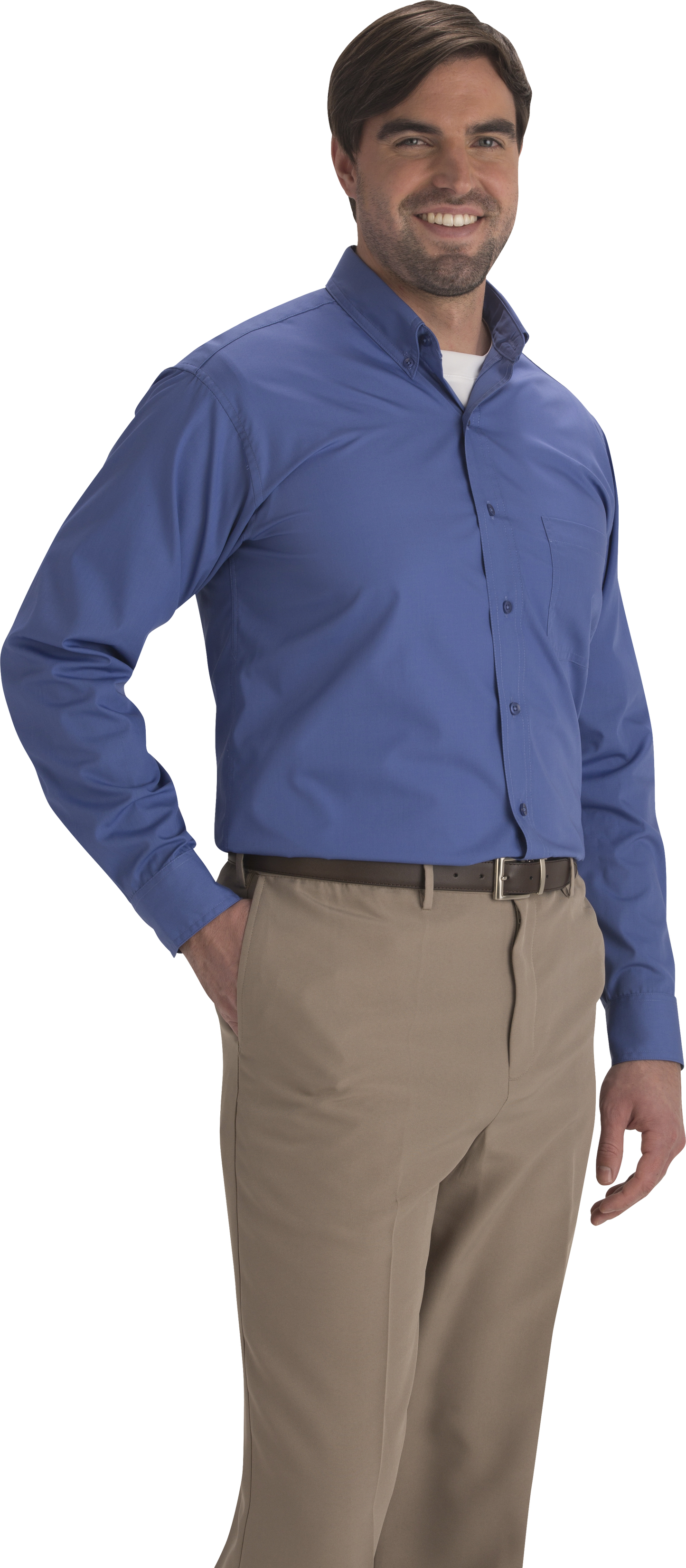 Men's Poplin Long Sleeve