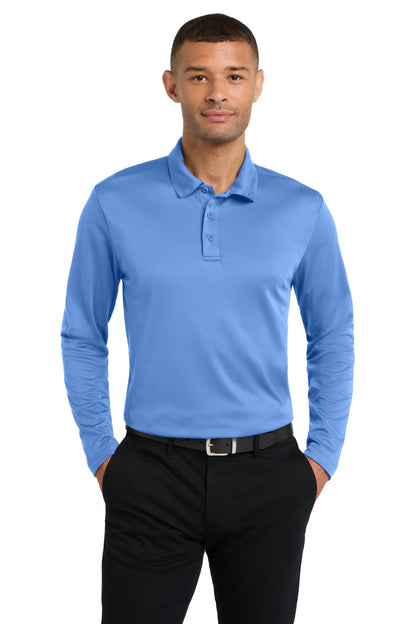 Men's Performance Polo - Long Sleeve