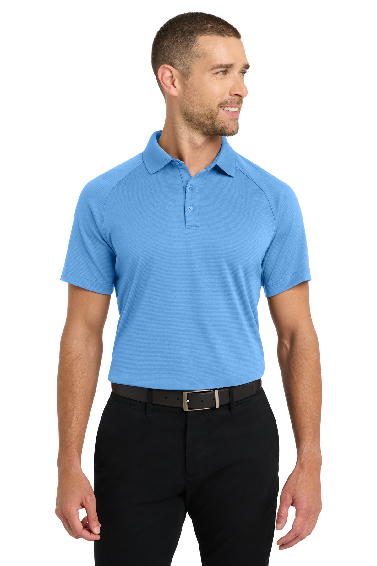 Men's Crossover Raglan Polo
