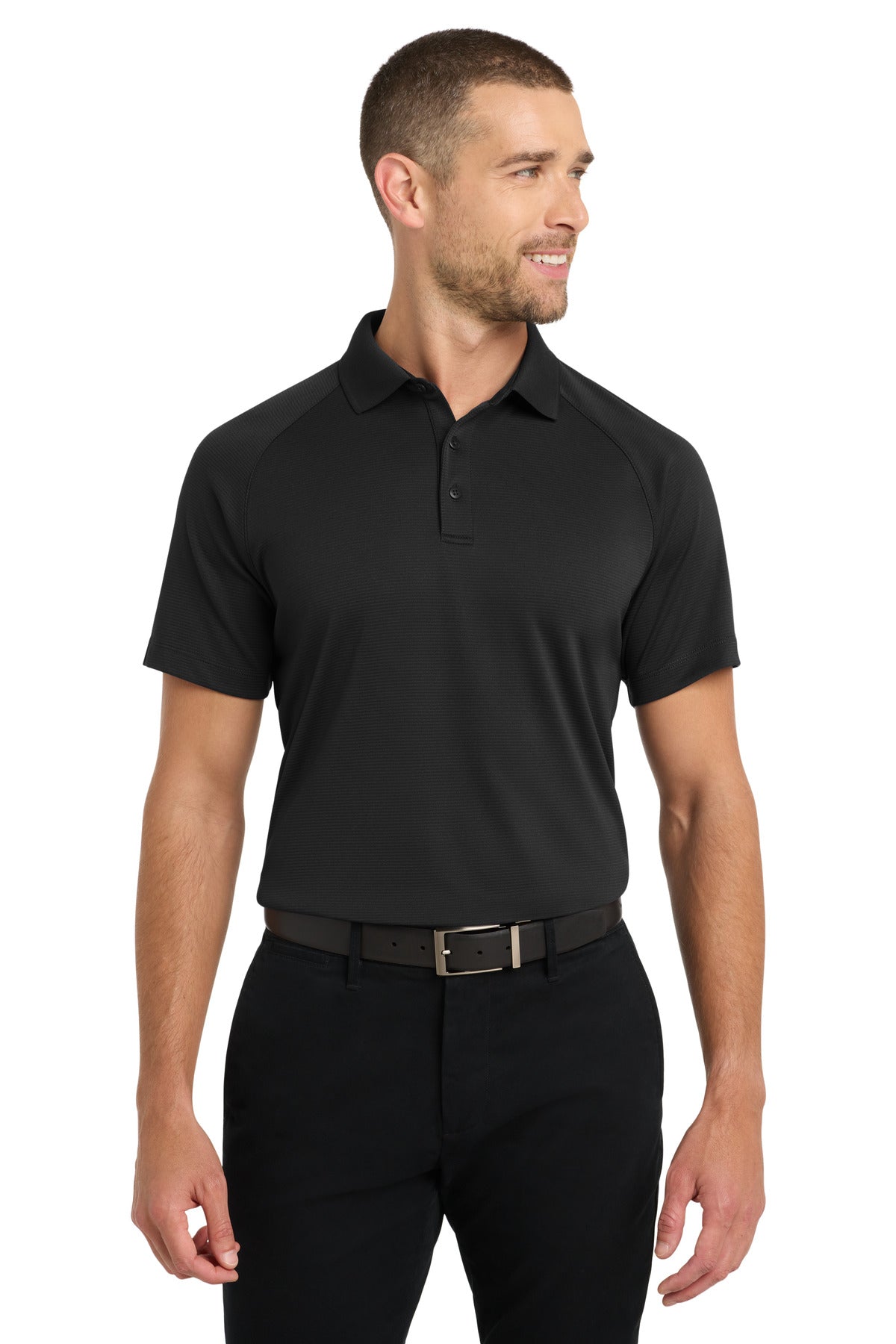 Men's Crossover Raglan Polo