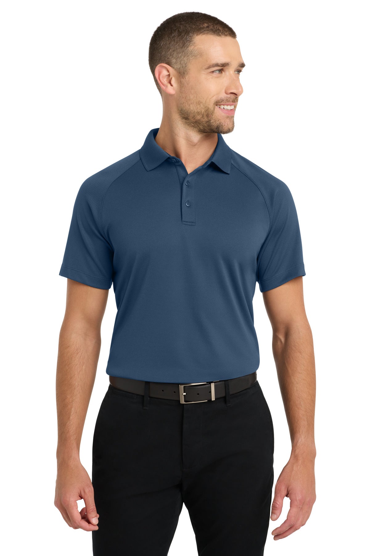 Men's Crossover Raglan Polo