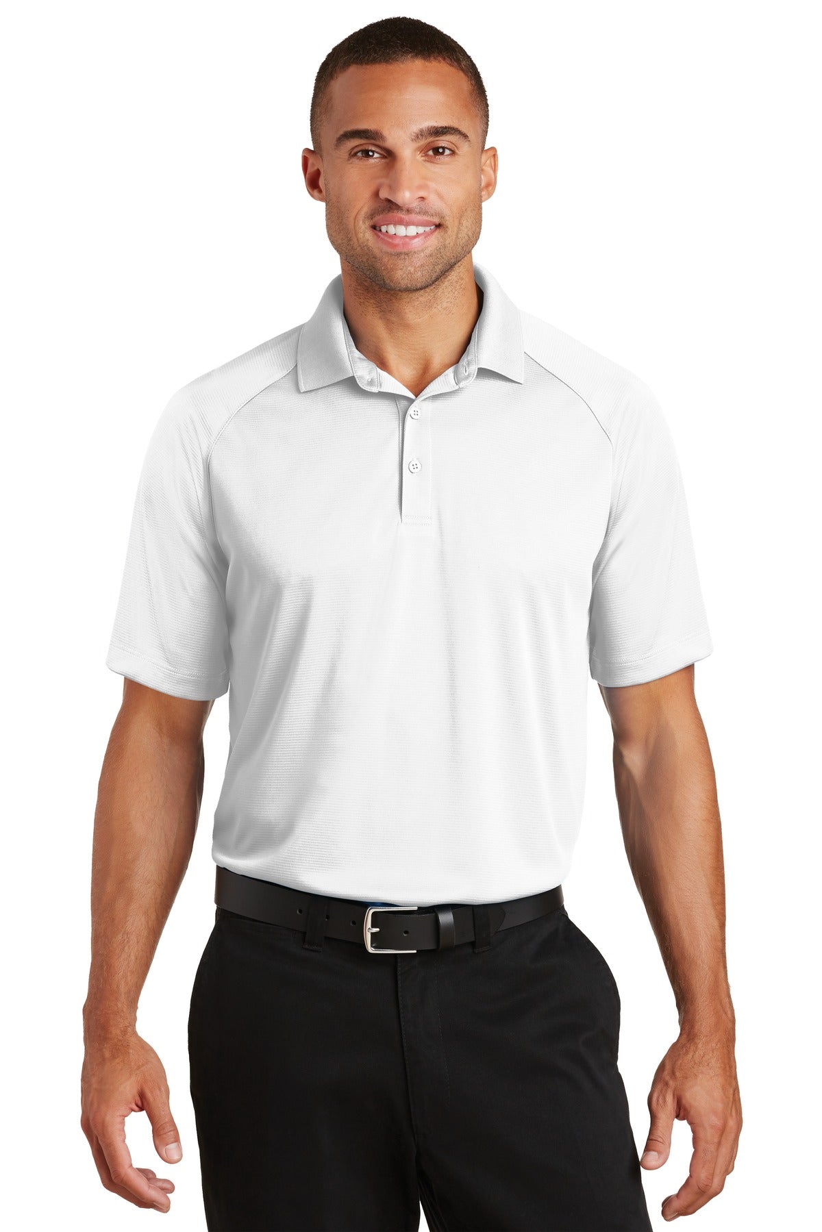 Men's Crossover Raglan Polo