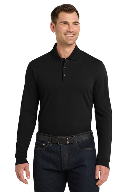 Men's EZCotton Polo - Long Sleeve