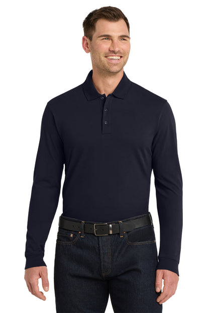 Men's EZCotton Polo - Long Sleeve