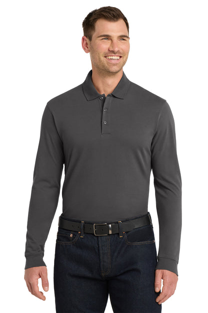 Men's EZCotton Polo - Long Sleeve
