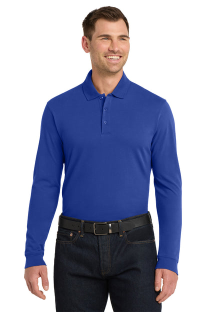 Men's EZCotton Polo - Long Sleeve