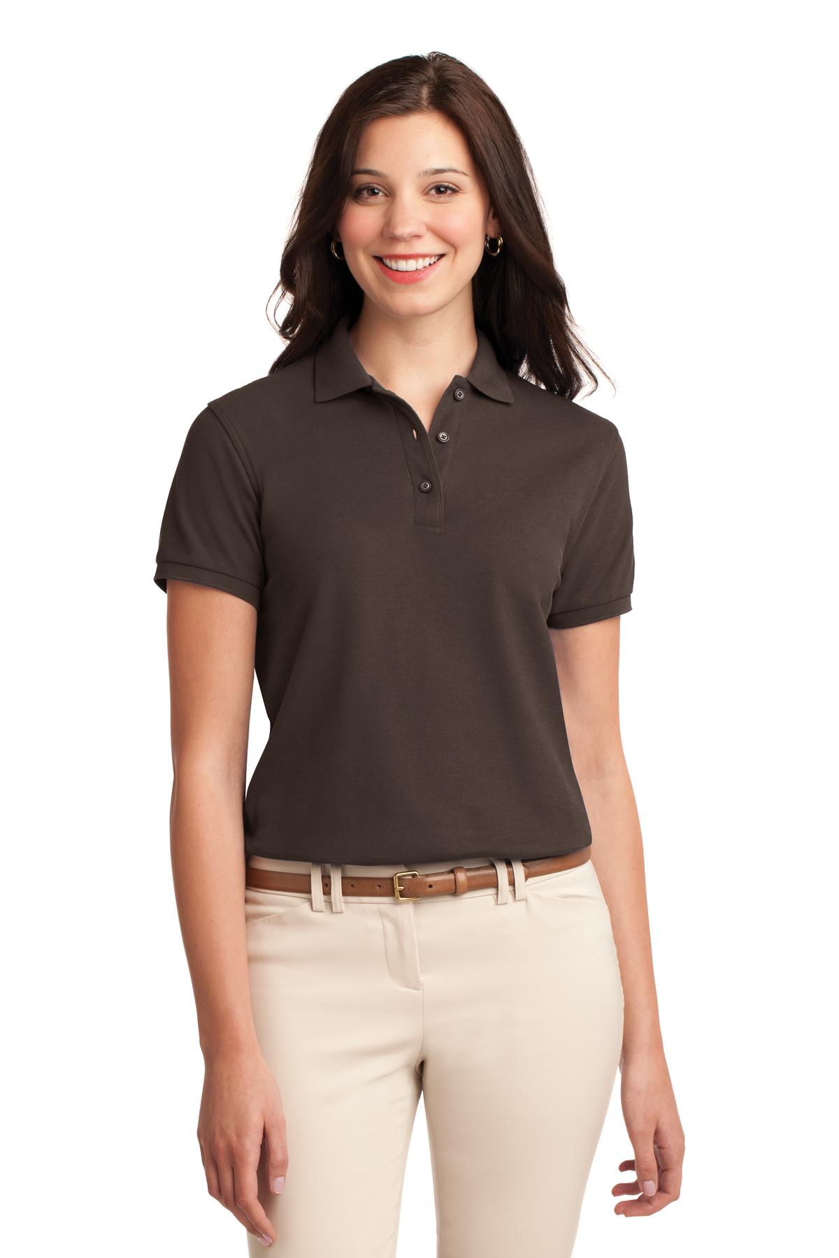 Ladies' Silk Touch Polo Short Sleeve