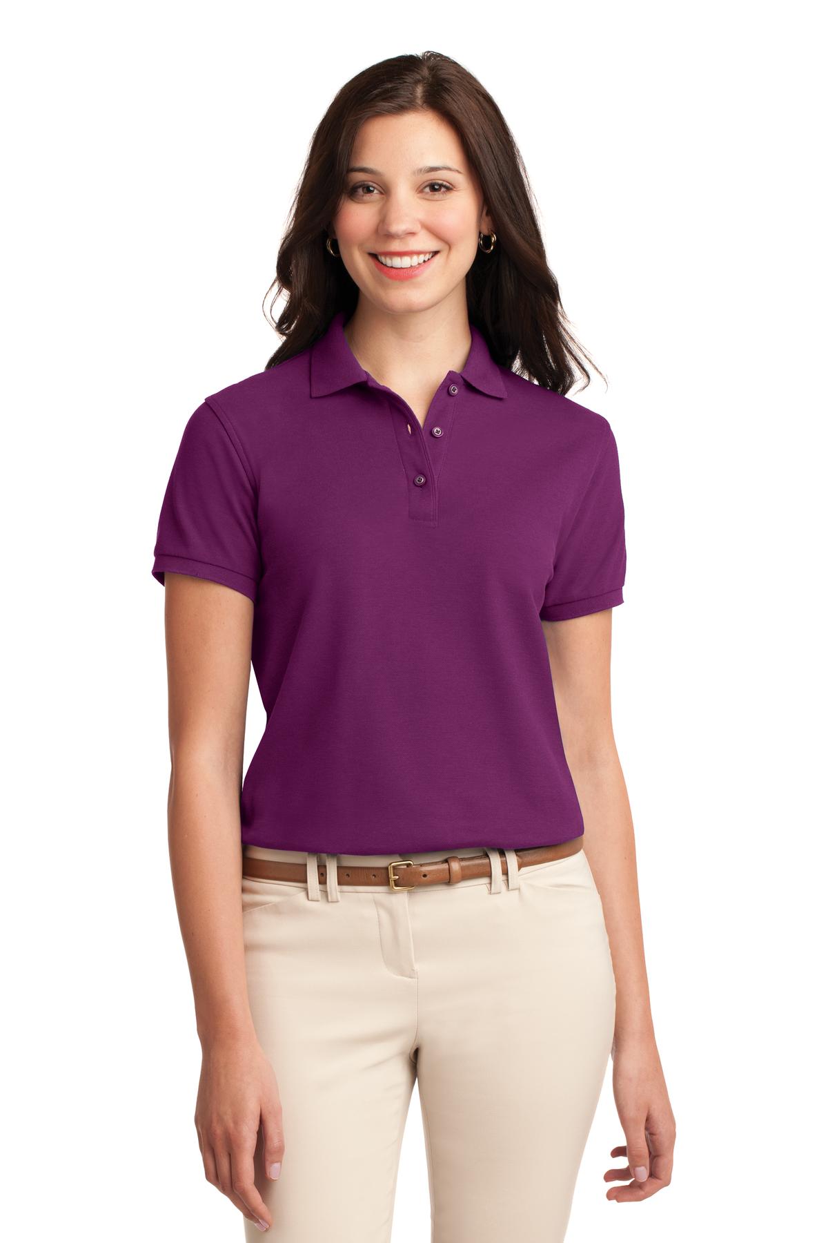 Ladies' Silk Touch Polo Short Sleeve