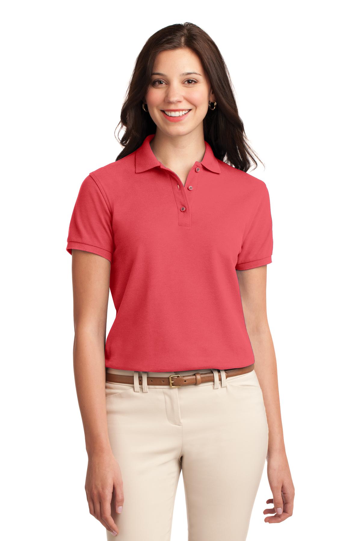 Ladies' Silk Touch Polo Short Sleeve