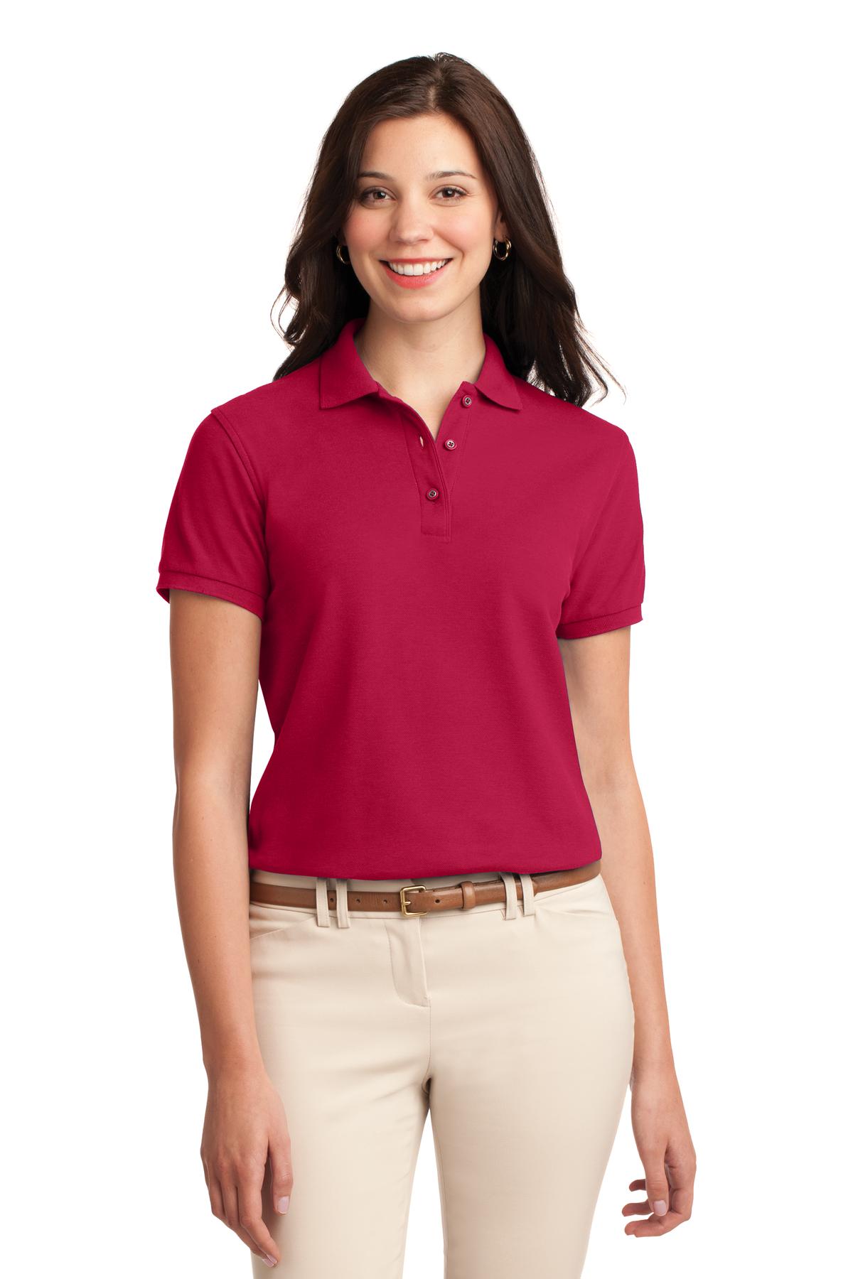 Ladies' Silk Touch Polo Short Sleeve