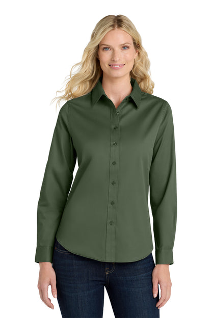 Ladies' Easy Care Oxford - Long Sleeve