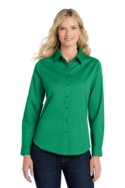 Ladies' Easy Care Oxford - Long Sleeve