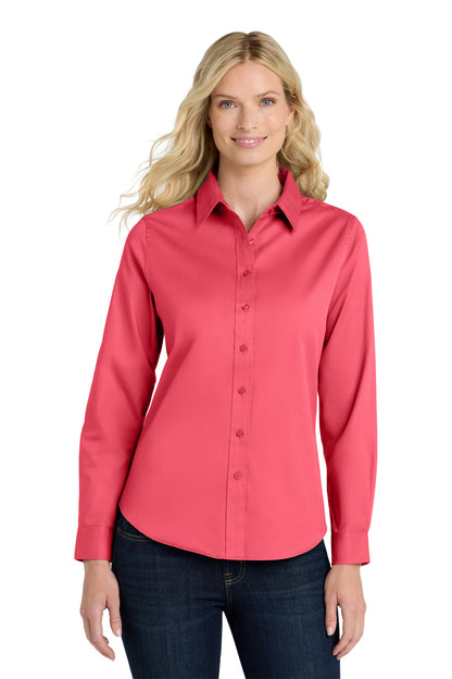 Ladies' Easy Care Oxford - Long Sleeve