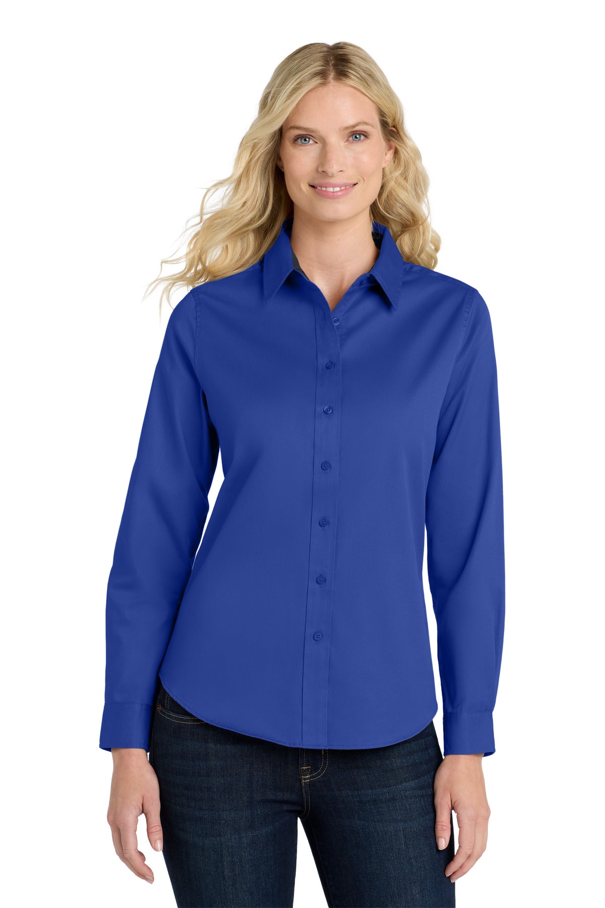 Ladies' Easy Care Oxford - Long Sleeve