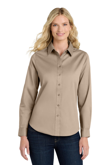 Ladies' Easy Care Oxford - Long Sleeve