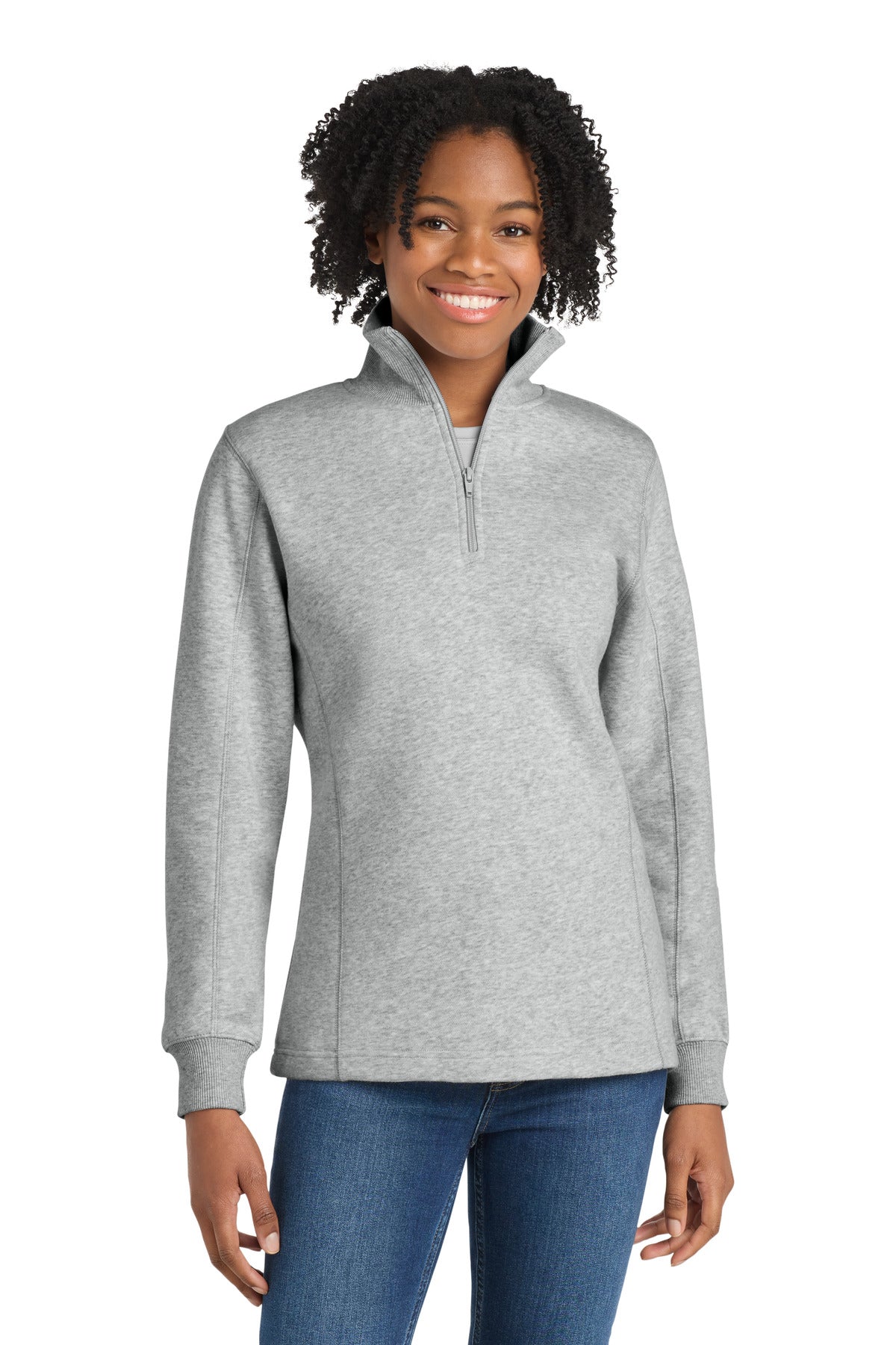 Ladies' 1/4-Zip Sweatshirt