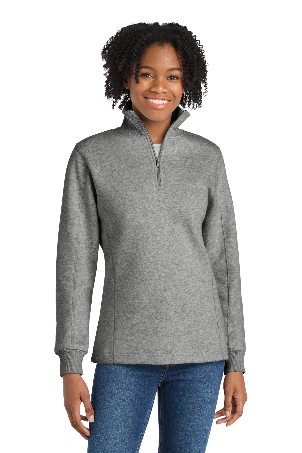 Ladies' 1/4-Zip Sweatshirt