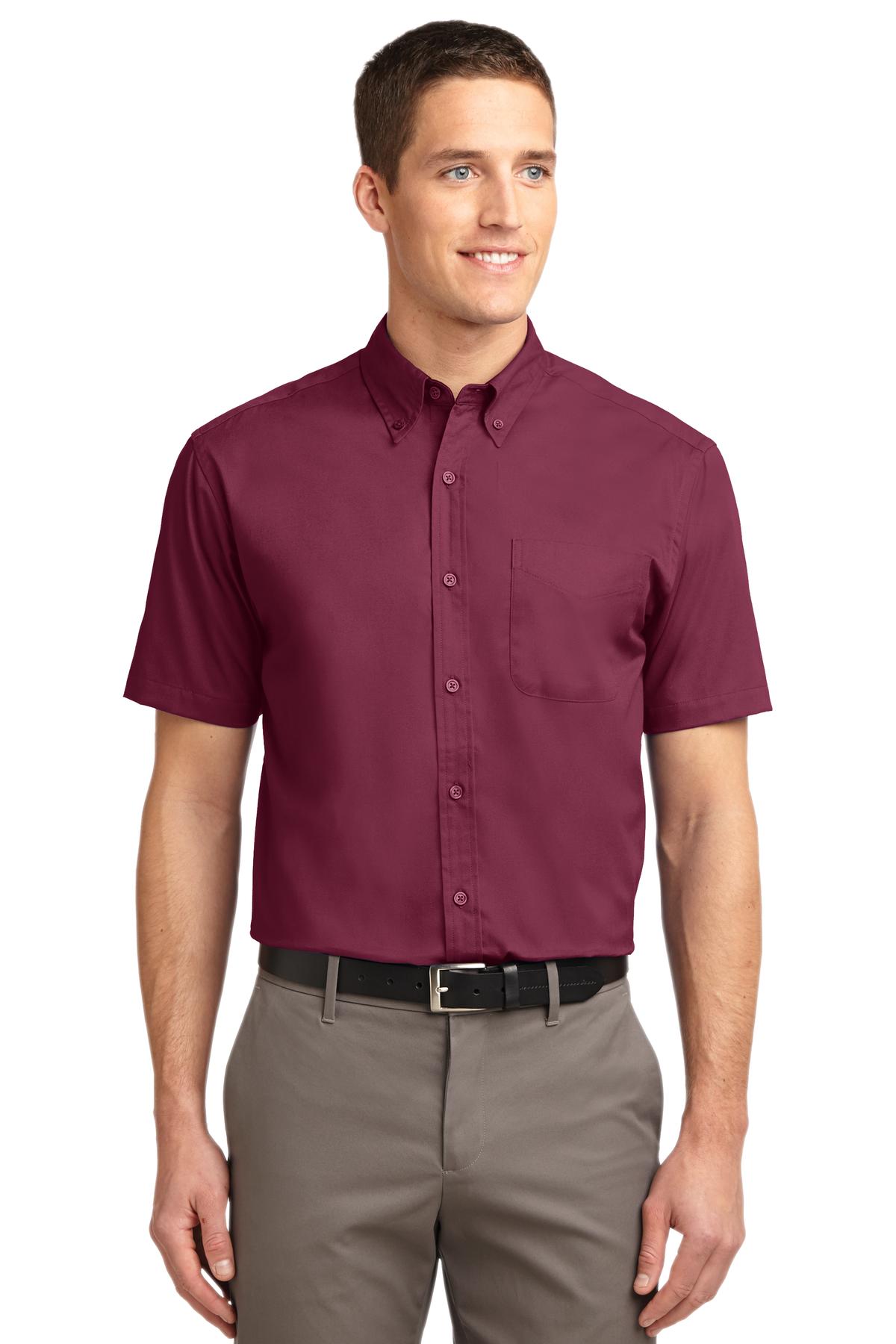 Men's Easy Care Oxford - Short Sleeve