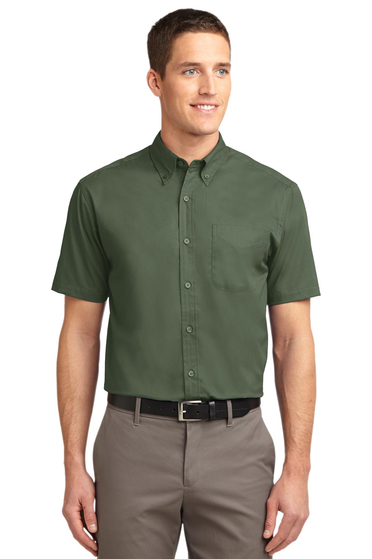 Men's Easy Care Oxford - Short Sleeve