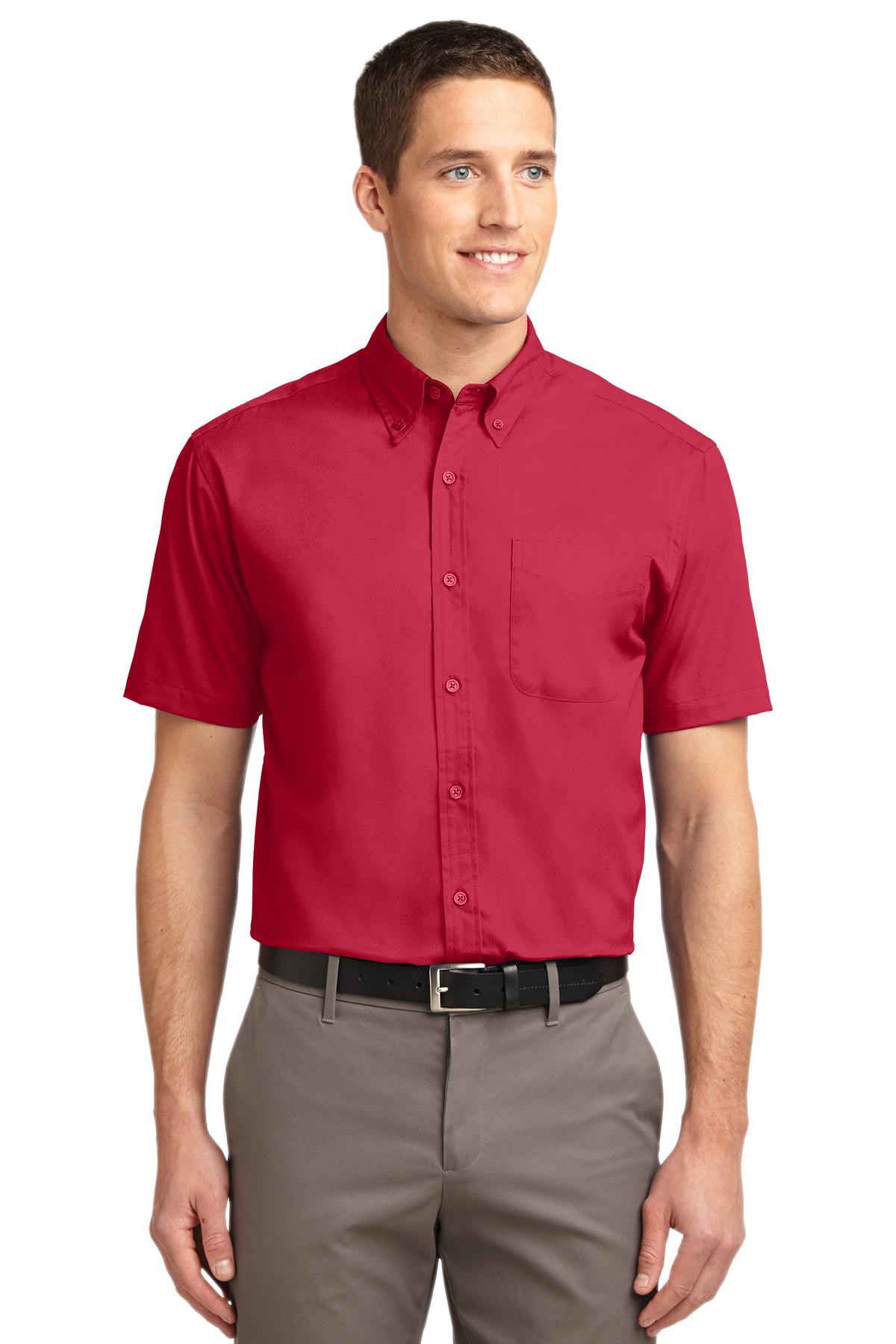Men's Easy Care Oxford - Short Sleeve