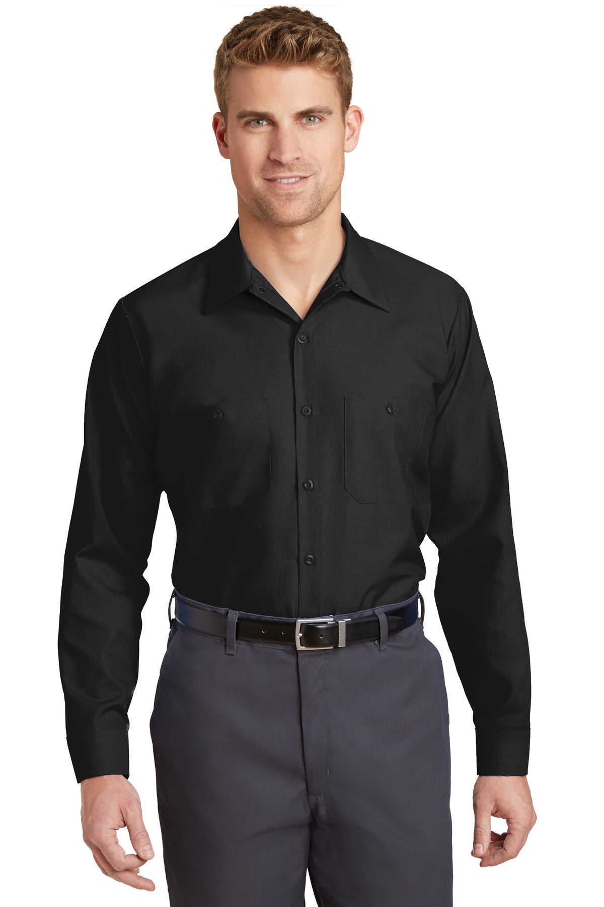 Men's Work Shirt Long Sleeve